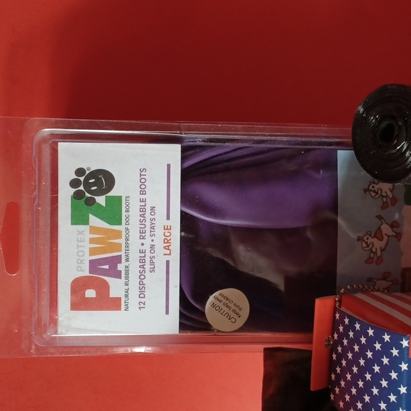 Earth rated biodegradable poop 💩  bags/Pawz paw covers - Picture 2 of 10